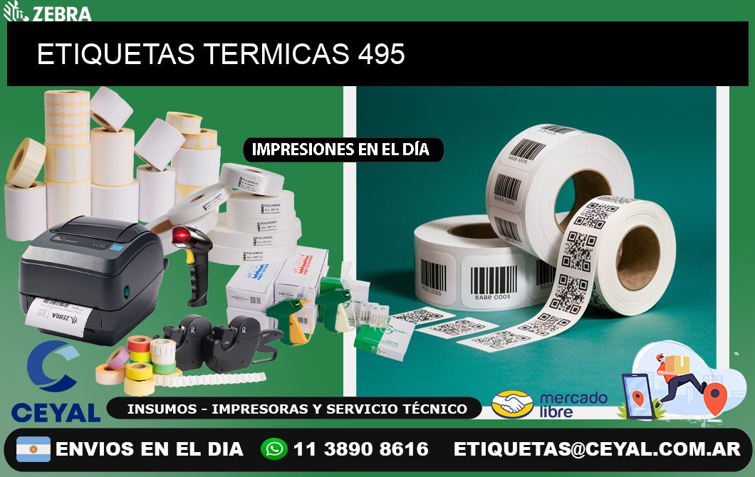 ETIQUETAS TERMICAS 495