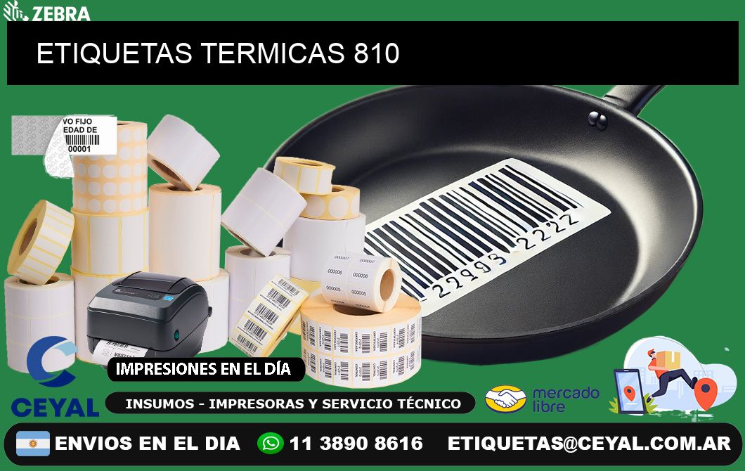 ETIQUETAS TERMICAS 810