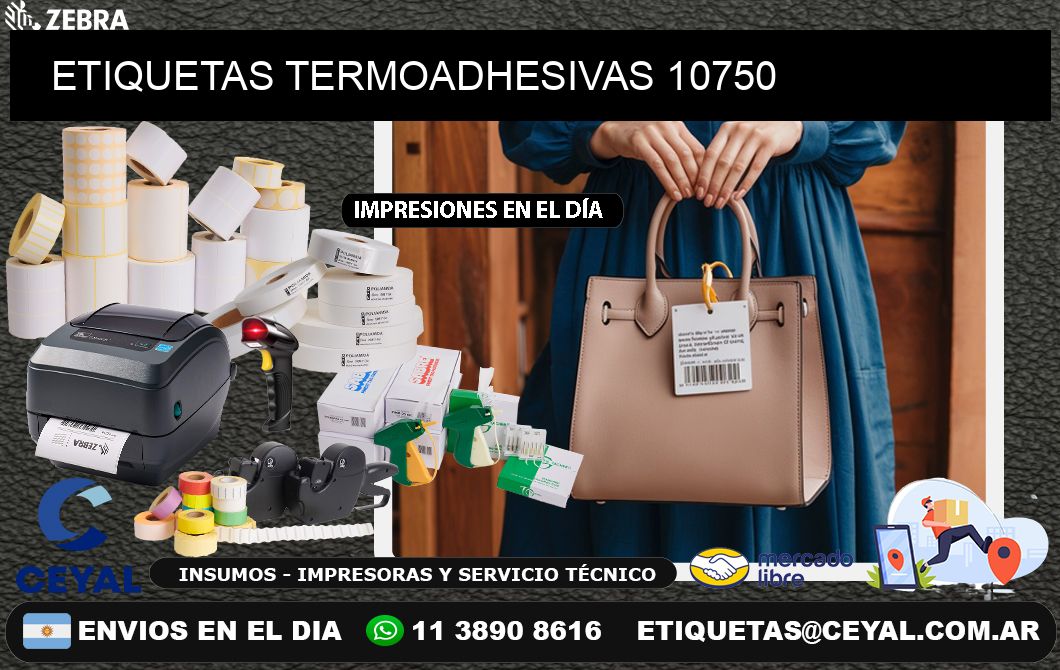 ETIQUETAS TERMOADHESIVAS 10750