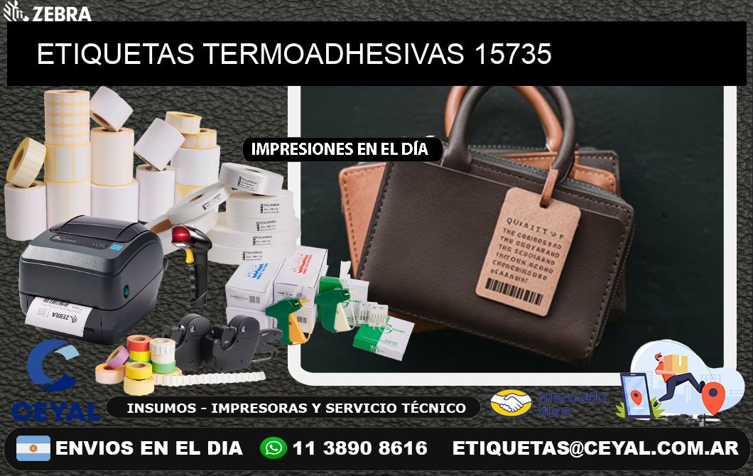 ETIQUETAS TERMOADHESIVAS 15735