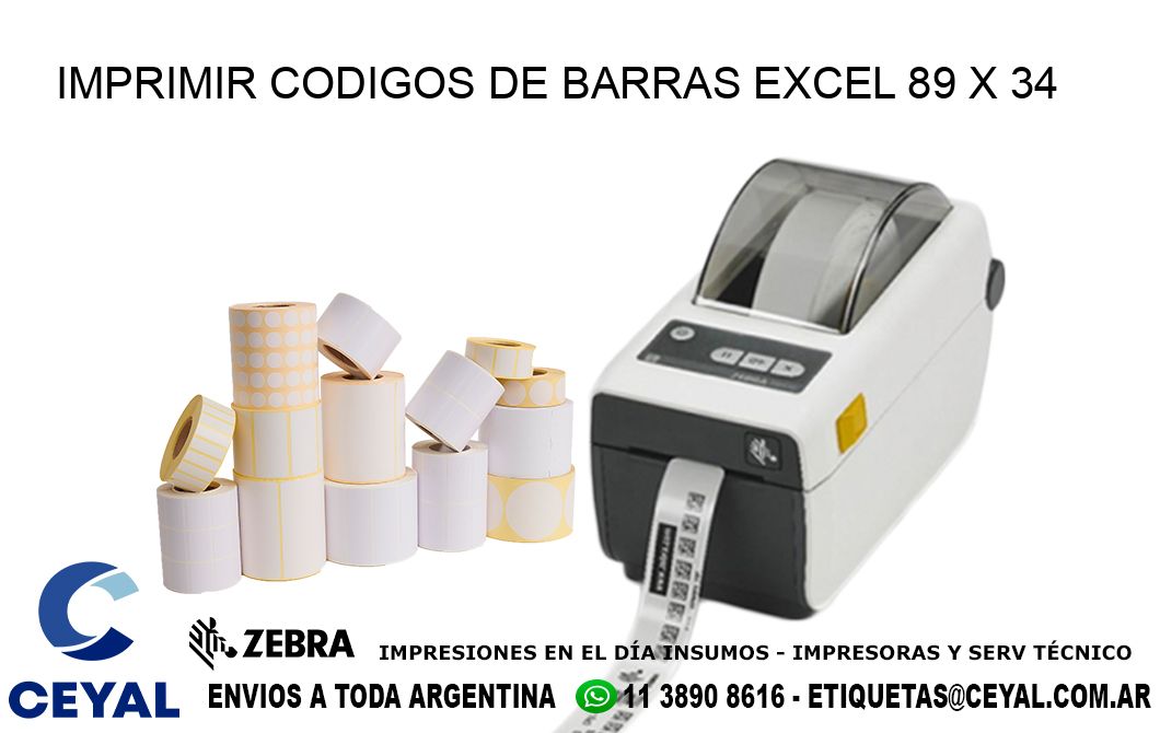 IMPRIMIR CODIGOS DE BARRAS EXCEL 89 x 34