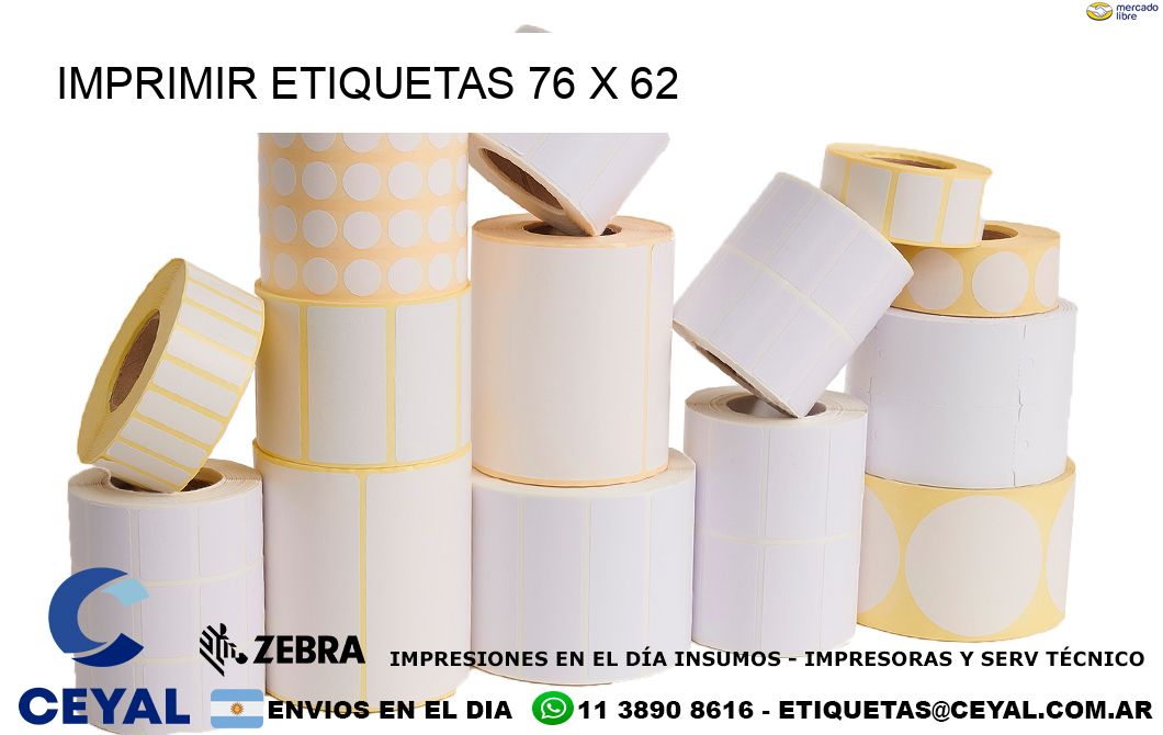 IMPRIMIR ETIQUETAS 76 x 62