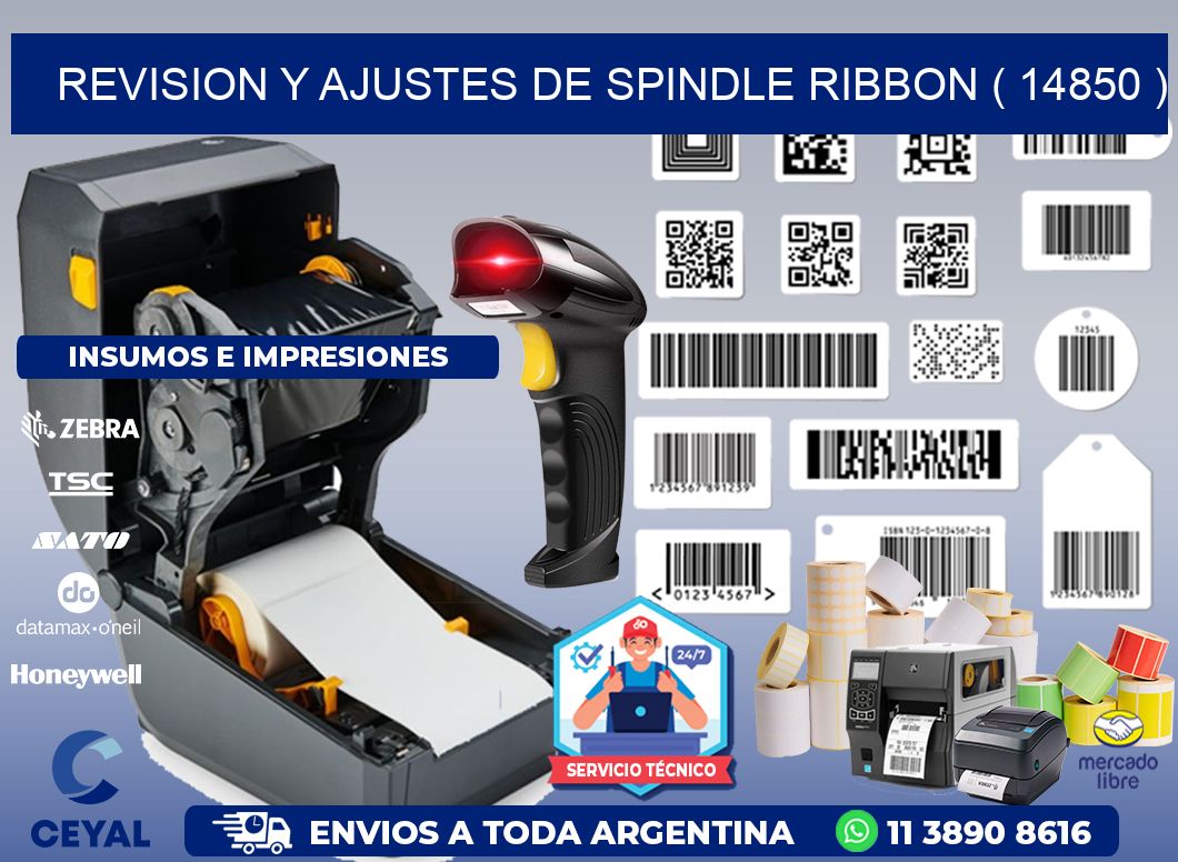 REVISION Y AJUSTES DE SPINDLE RIBBON ( 14850 )