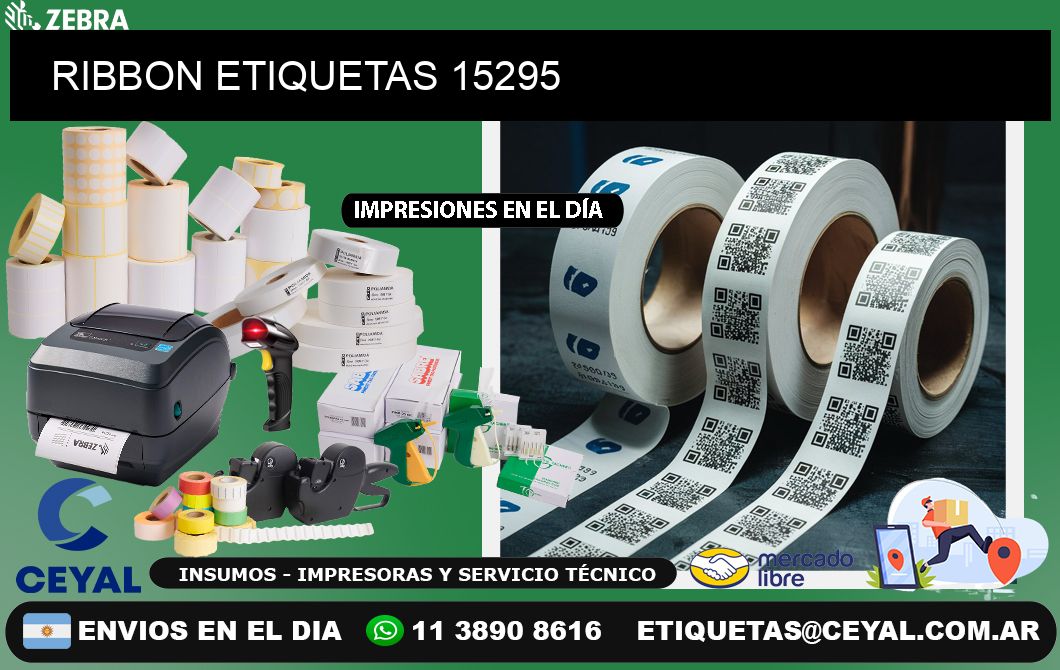 RIBBON ETIQUETAS 15295