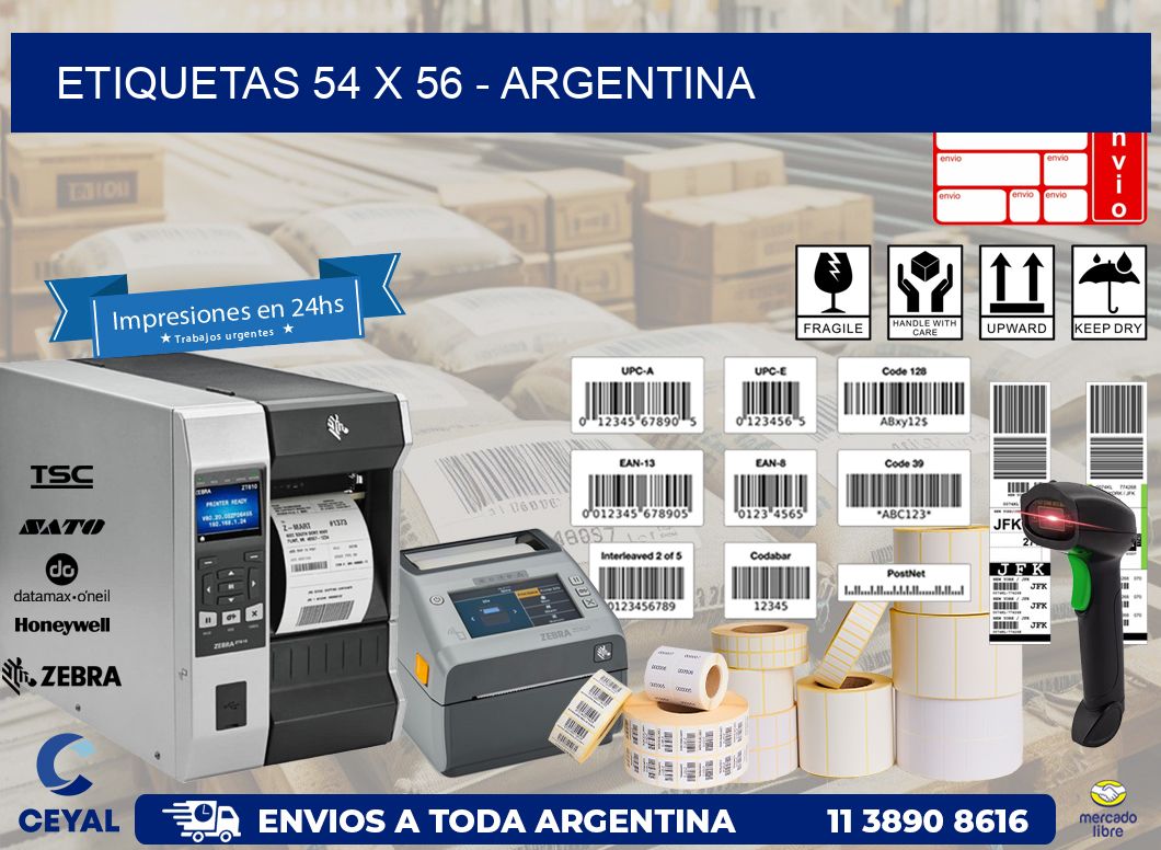 ETIQUETAS 54 x 56 – ARGENTINA