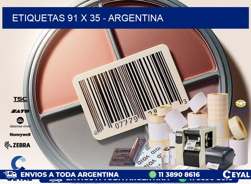 ETIQUETAS 91 x 35 – ARGENTINA