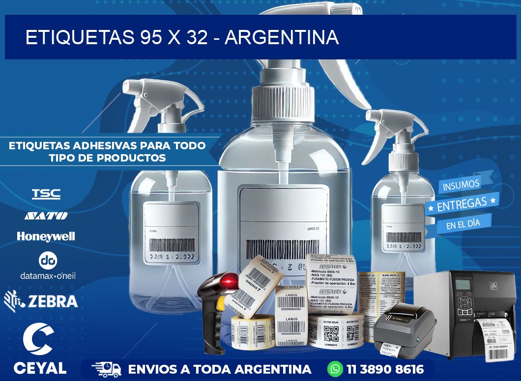 ETIQUETAS 95 x 32 – ARGENTINA