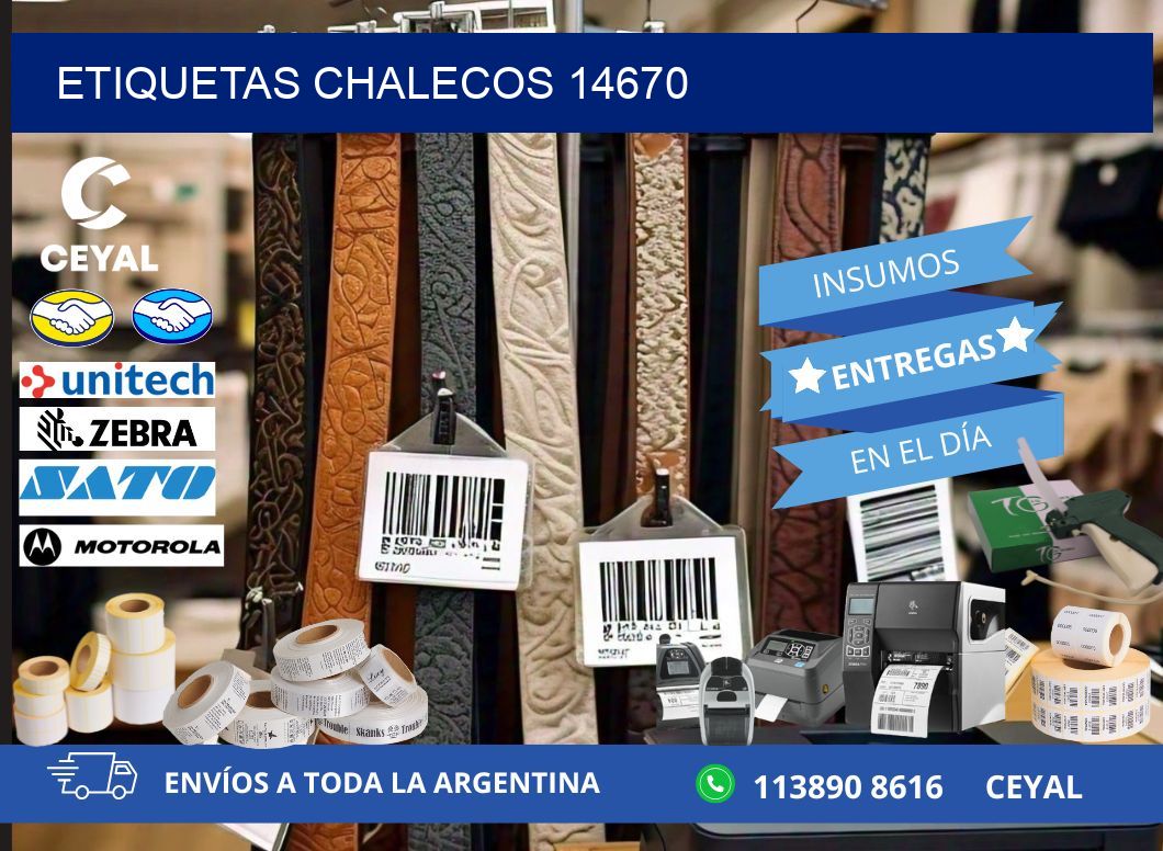 ETIQUETAS CHALECOS 14670