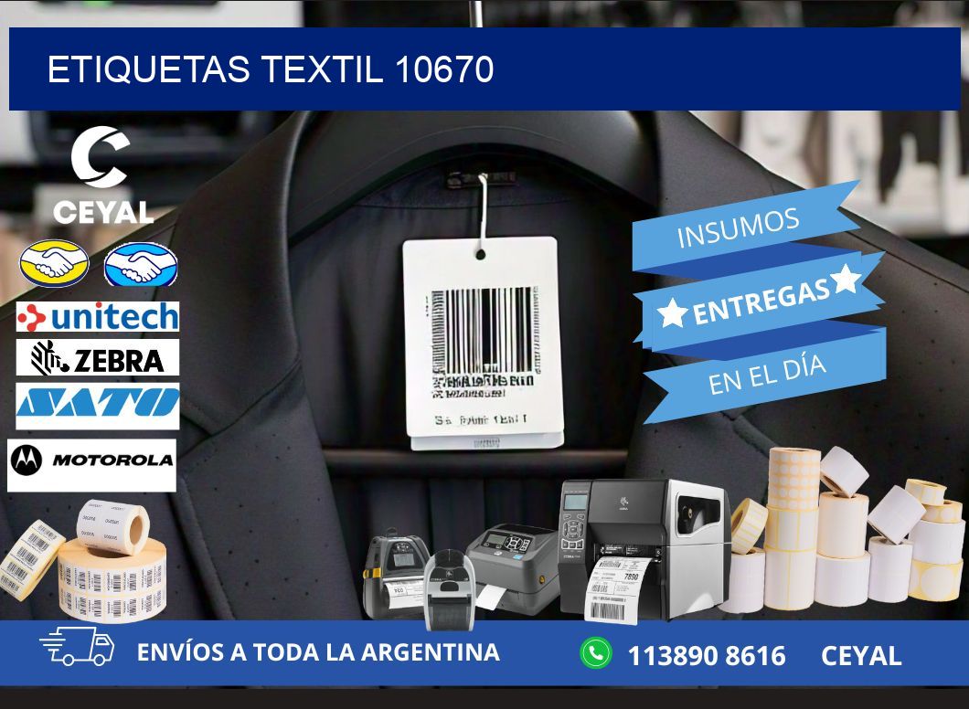 ETIQUETAS TEXTIL 10670