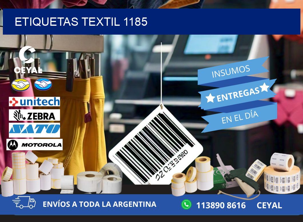 ETIQUETAS TEXTIL 1185