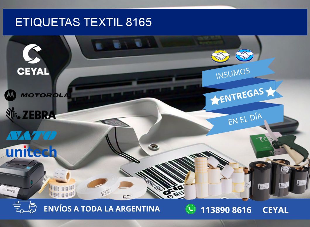 ETIQUETAS TEXTIL 8165