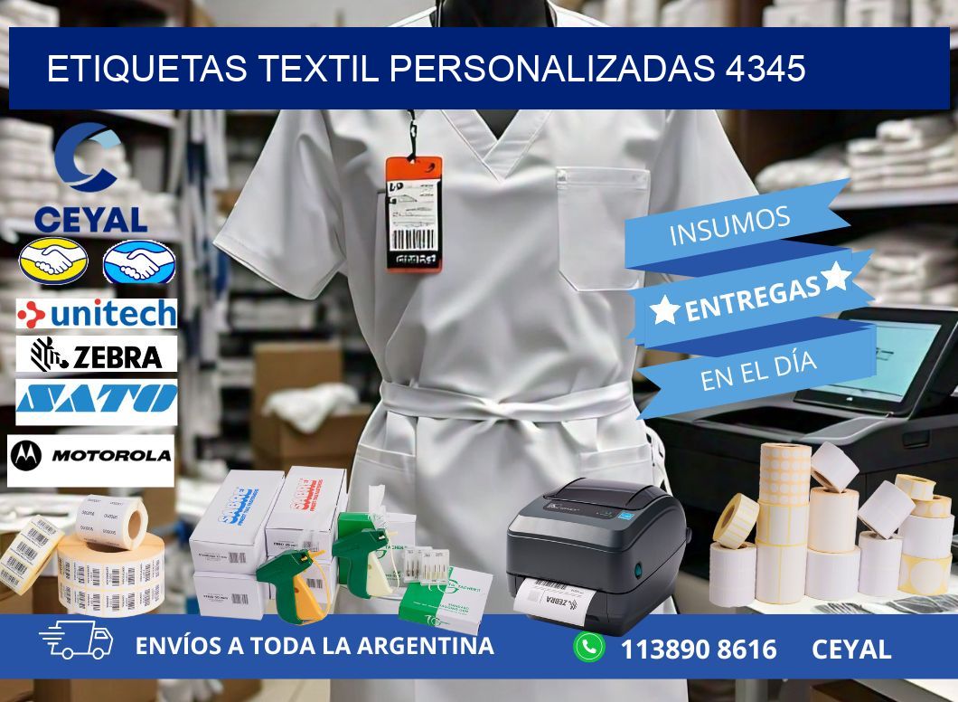 ETIQUETAS TEXTIL PERSONALIZADAS 4345