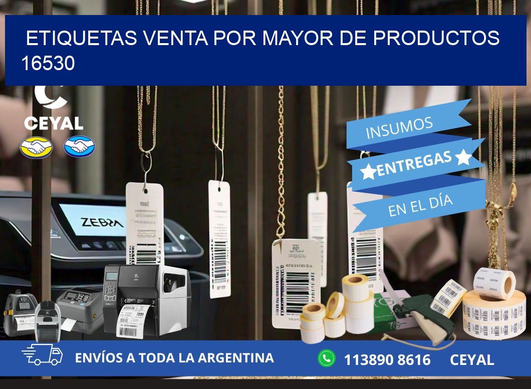 ETIQUETAS VENTA POR MAYOR DE PRODUCTOS 16530