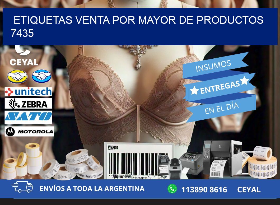 ETIQUETAS VENTA POR MAYOR DE PRODUCTOS 7435