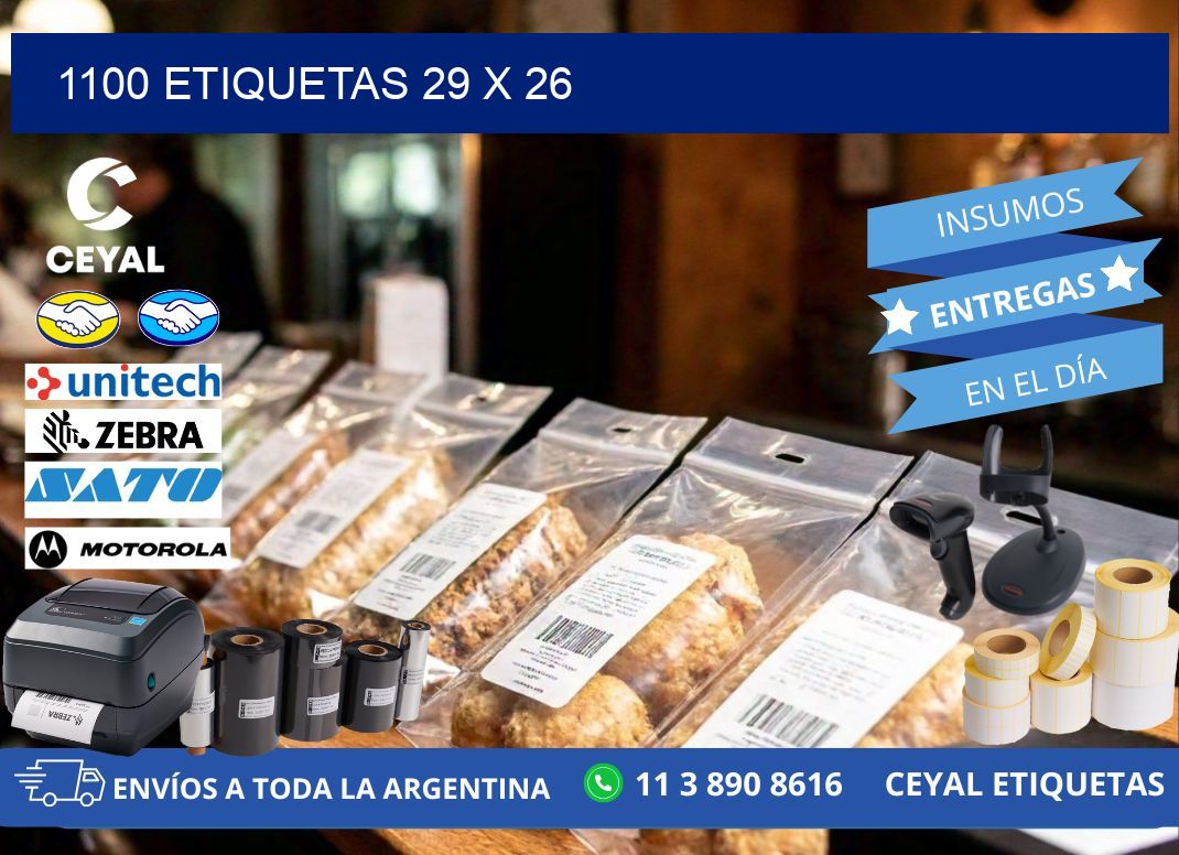 1100 ETIQUETAS 29 x 26