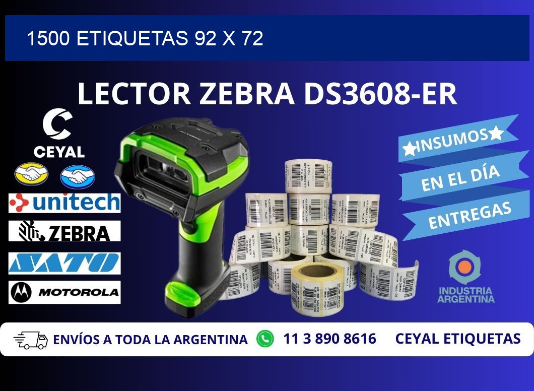1500 ETIQUETAS 92 x 72