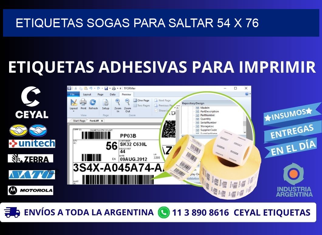 ETIQUETAS SOGAS PARA SALTAR 54 x 76