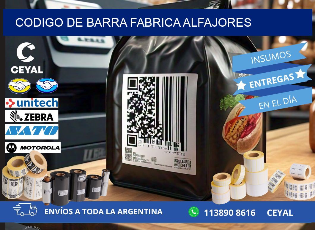 codigo de barra FABRICA ALFAJORES