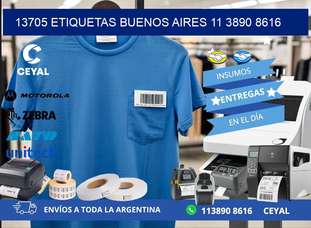 13705 ETIQUETAS BUENOS AIRES 11 3890 8616
