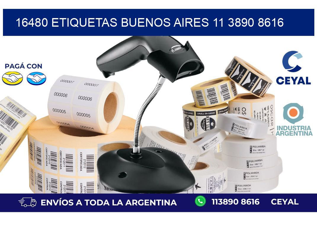 16480 ETIQUETAS BUENOS AIRES 11 3890 8616