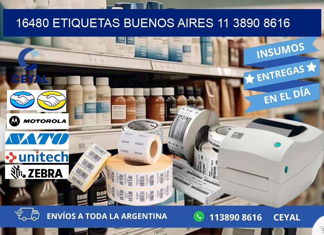 16480 ETIQUETAS BUENOS AIRES 11 3890 8616