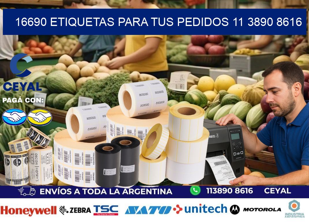 16690 ETIQUETAS PARA TUS PEDIDOS 11 3890 8616