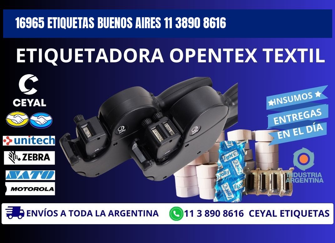 16965 ETIQUETAS BUENOS AIRES 11 3890 8616