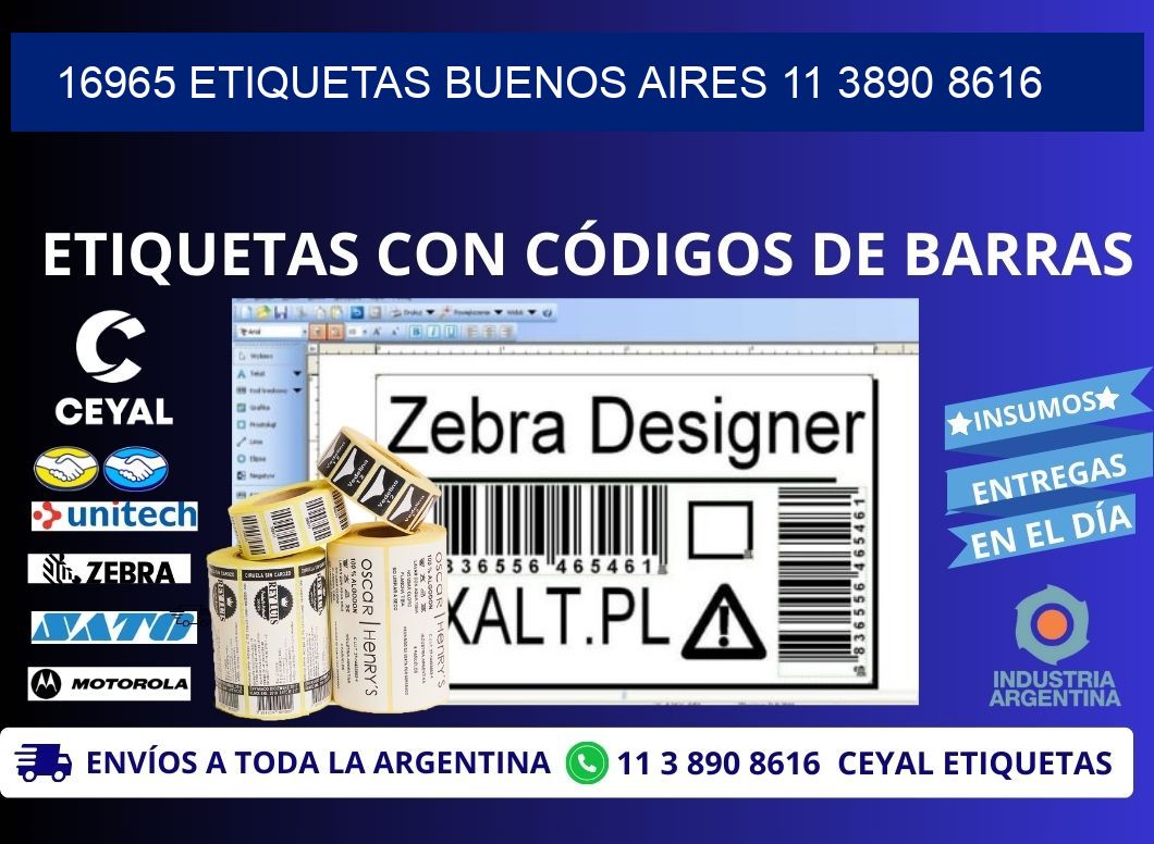 16965 ETIQUETAS BUENOS AIRES 11 3890 8616