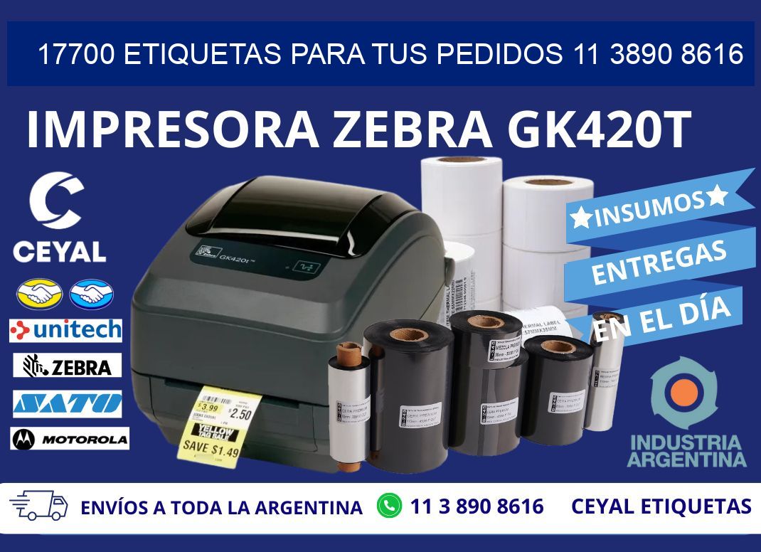 17700 ETIQUETAS PARA TUS PEDIDOS 11 3890 8616