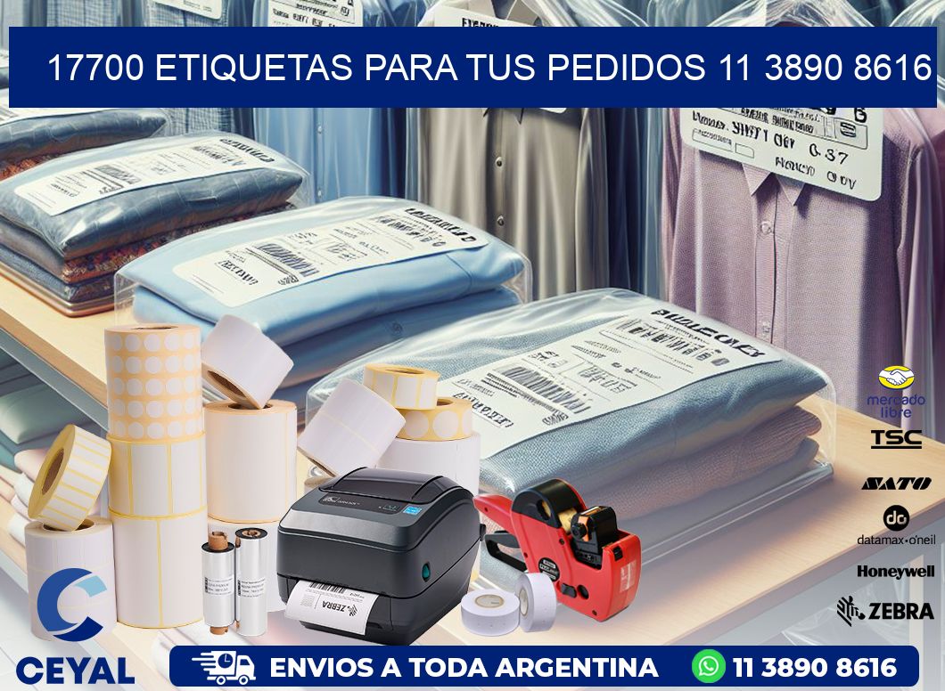 17700 ETIQUETAS PARA TUS PEDIDOS 11 3890 8616
