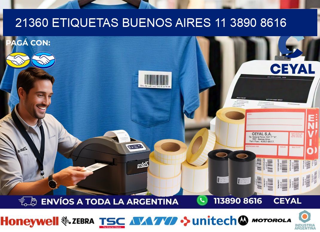 21360 ETIQUETAS BUENOS AIRES 11 3890 8616