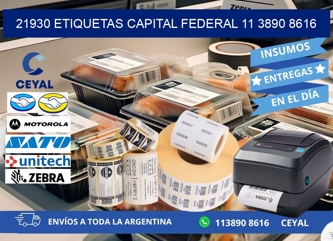 21930 ETIQUETAS CAPITAL FEDERAL 11 3890 8616
