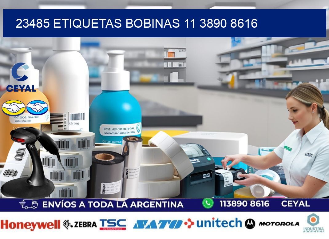 23485 ETIQUETAS BOBINAS 11 3890 8616