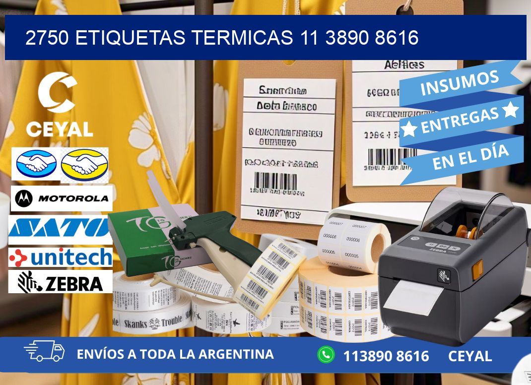 2750 ETIQUETAS TERMICAS 11 3890 8616