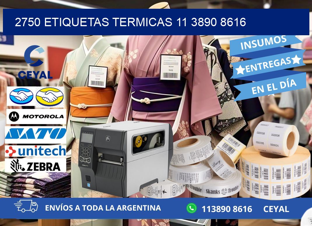 2750 ETIQUETAS TERMICAS 11 3890 8616