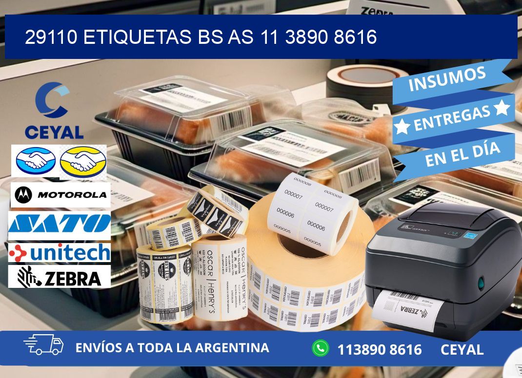 29110 ETIQUETAS BS AS 11 3890 8616