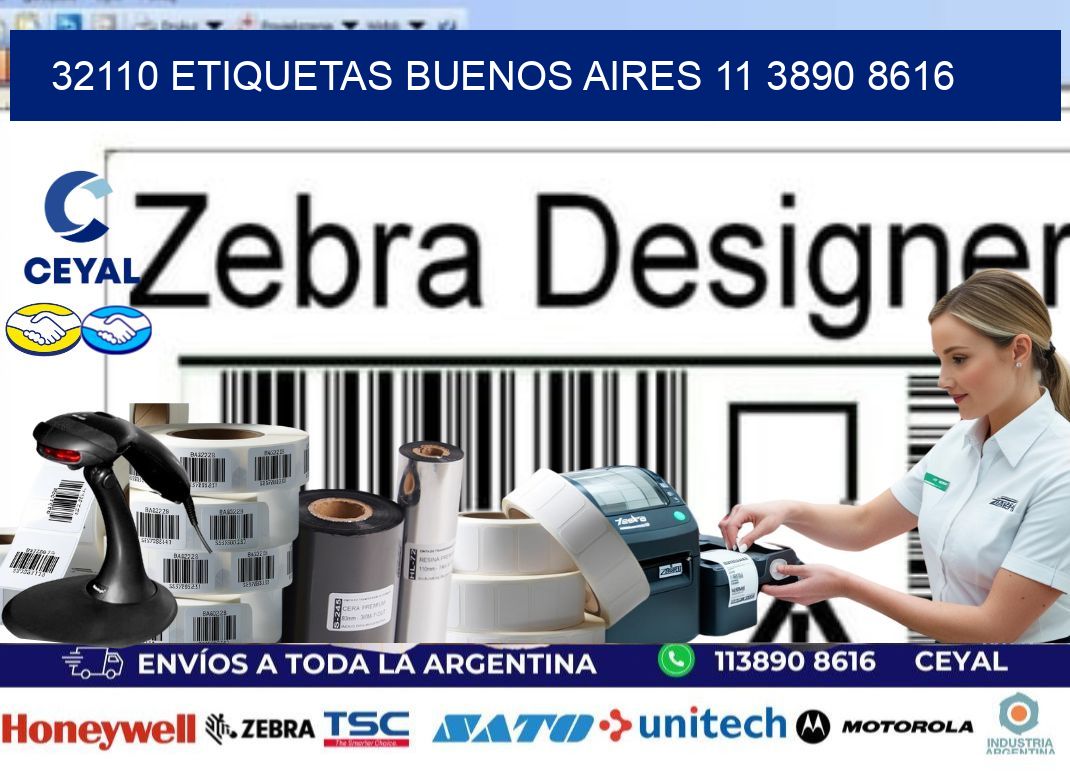32110 ETIQUETAS BUENOS AIRES 11 3890 8616