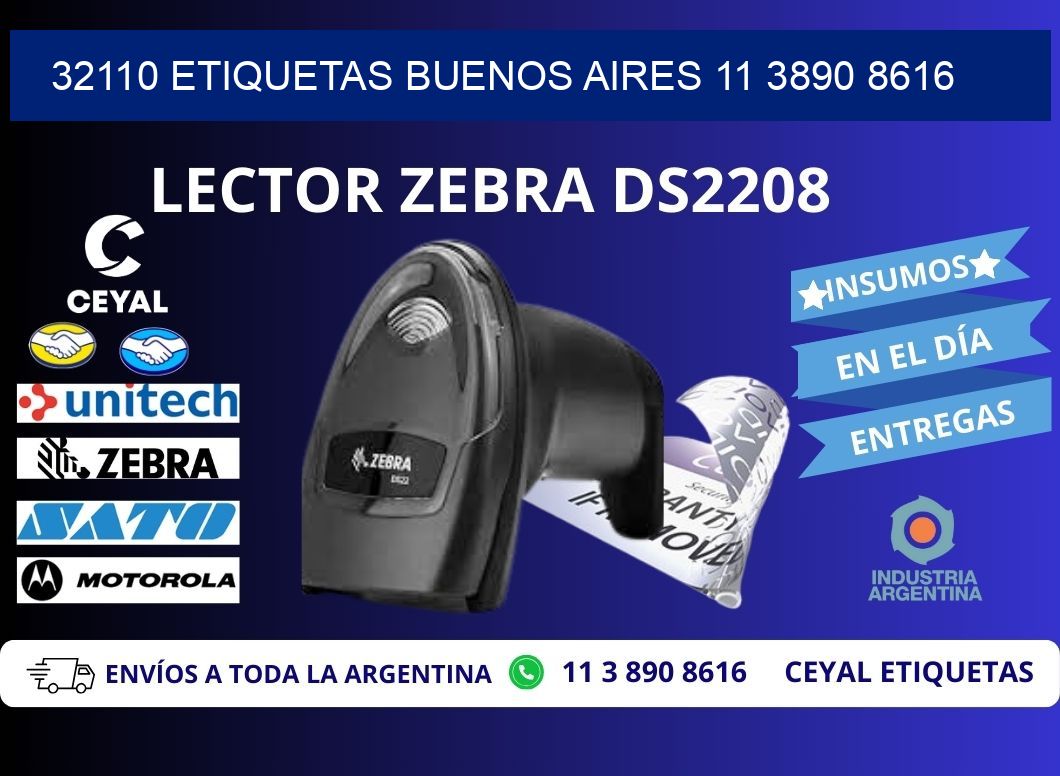 32110 ETIQUETAS BUENOS AIRES 11 3890 8616