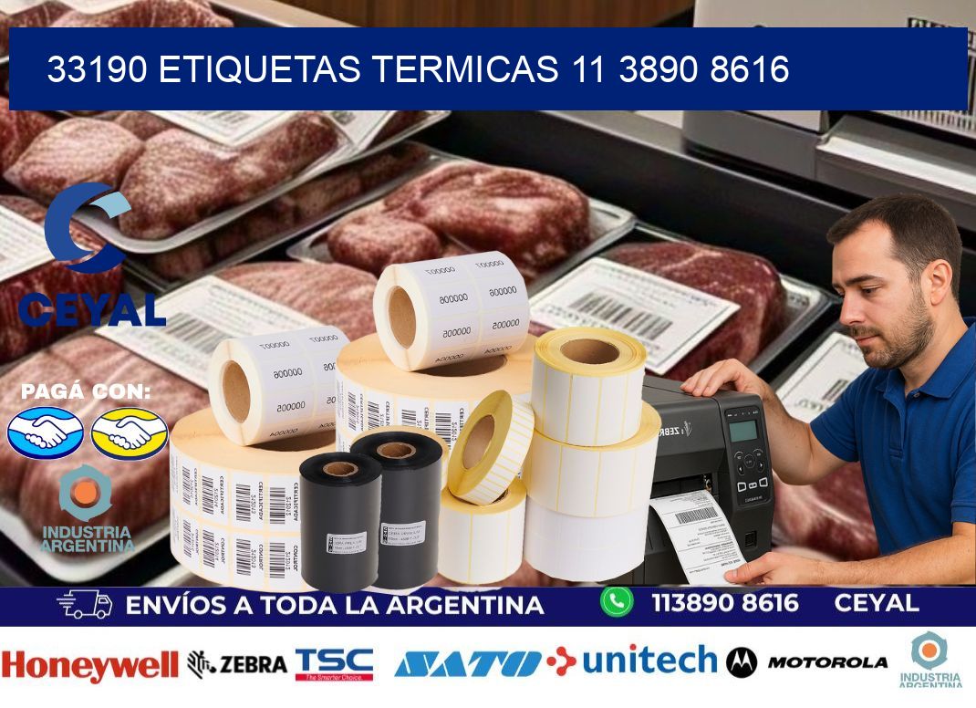 33190 ETIQUETAS TERMICAS 11 3890 8616