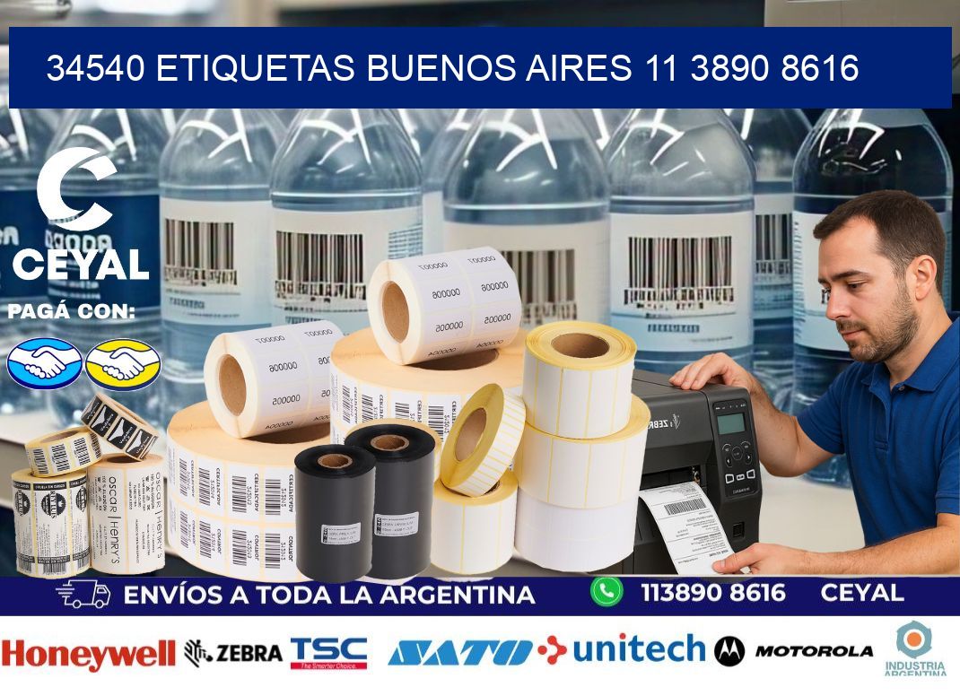 34540 ETIQUETAS BUENOS AIRES 11 3890 8616