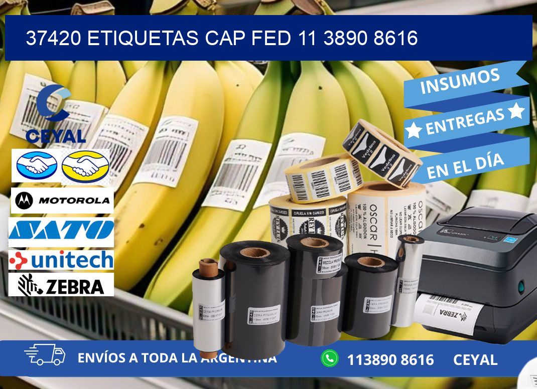 37420 ETIQUETAS CAP FED 11 3890 8616