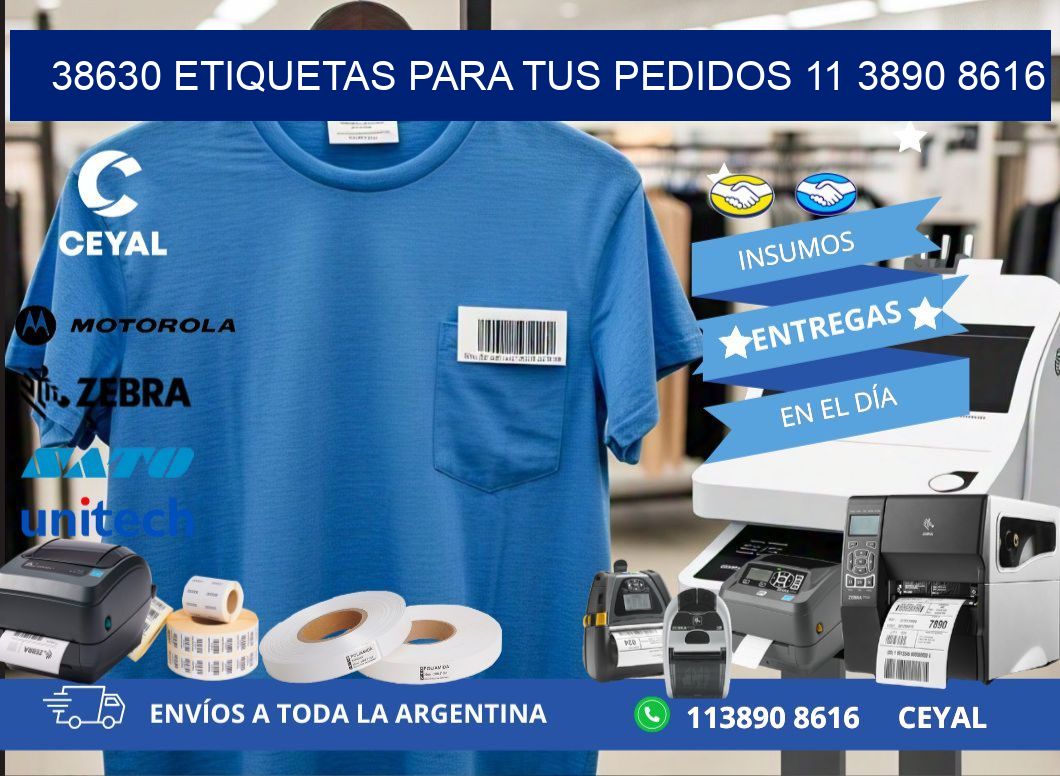 38630 ETIQUETAS PARA TUS PEDIDOS 11 3890 8616