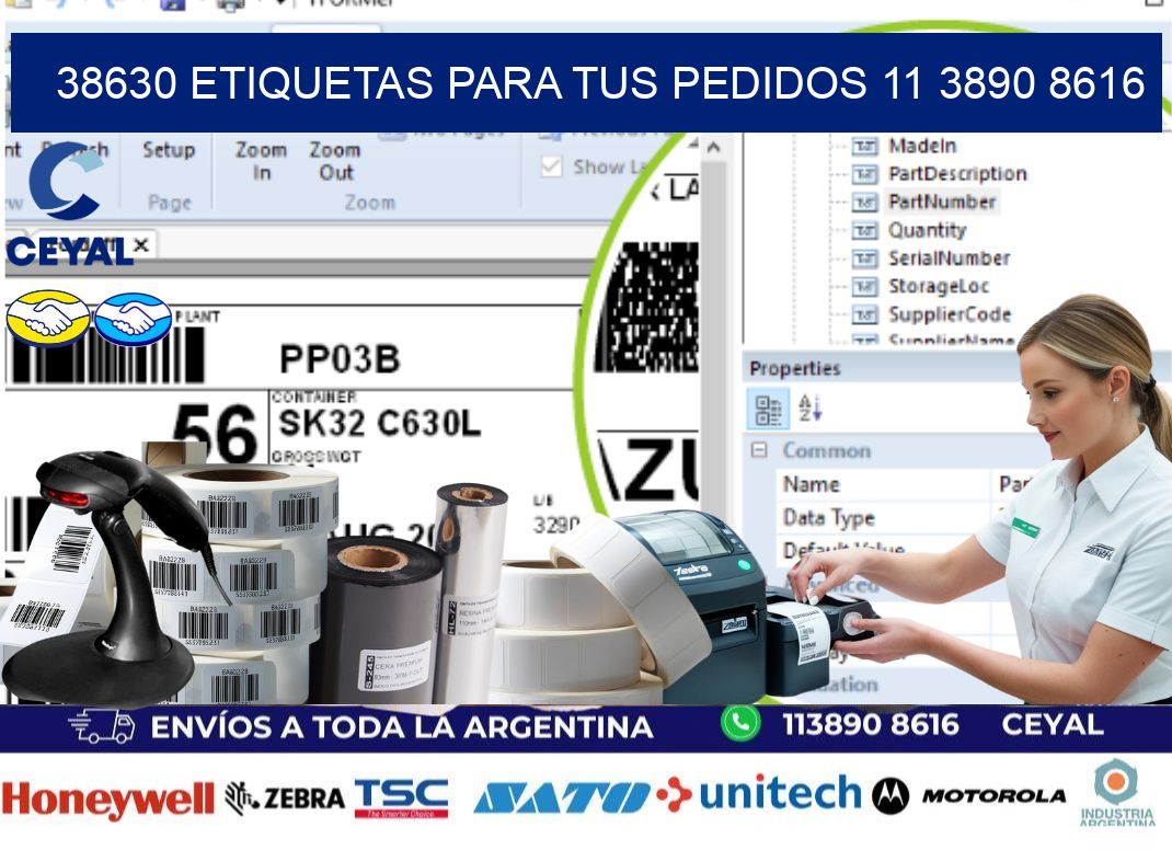 38630 ETIQUETAS PARA TUS PEDIDOS 11 3890 8616