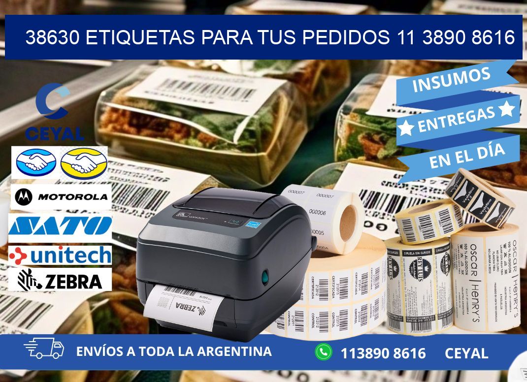 38630 ETIQUETAS PARA TUS PEDIDOS 11 3890 8616