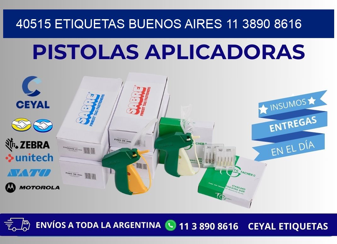 40515 ETIQUETAS BUENOS AIRES 11 3890 8616