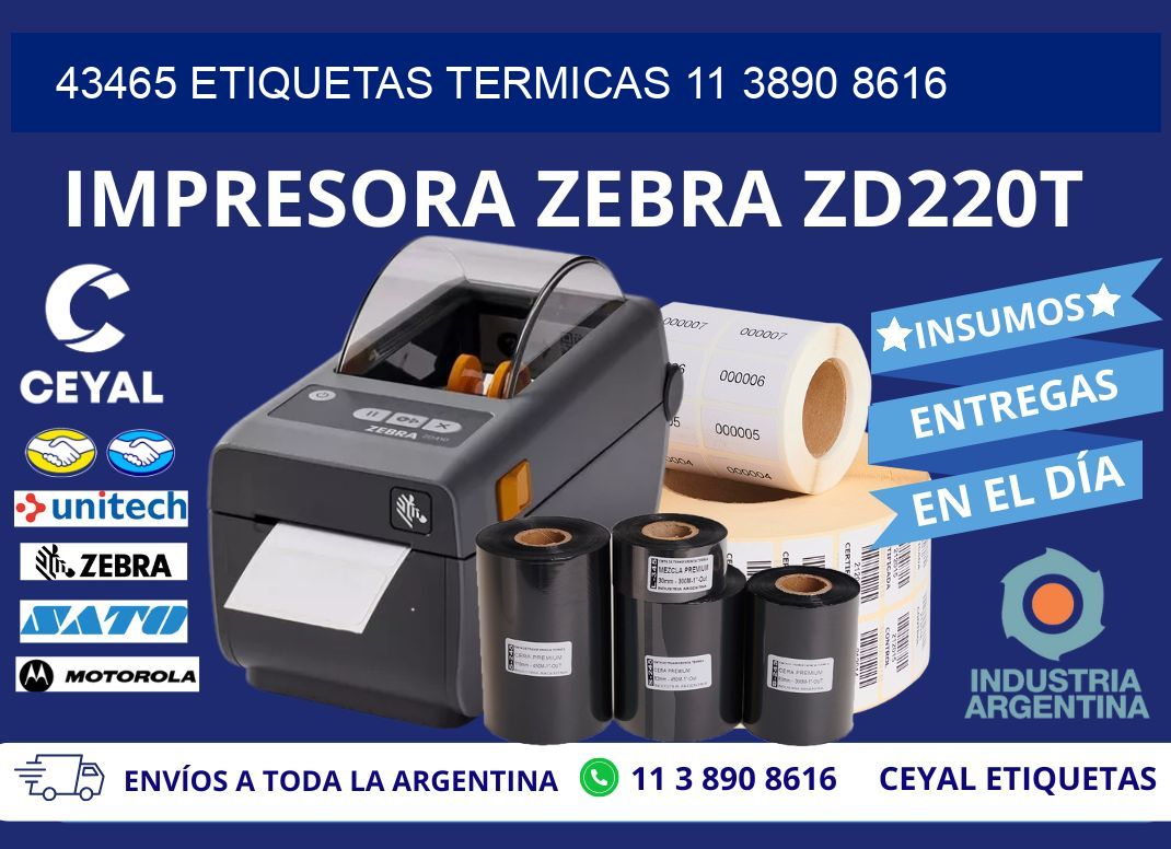43465 ETIQUETAS TERMICAS 11 3890 8616