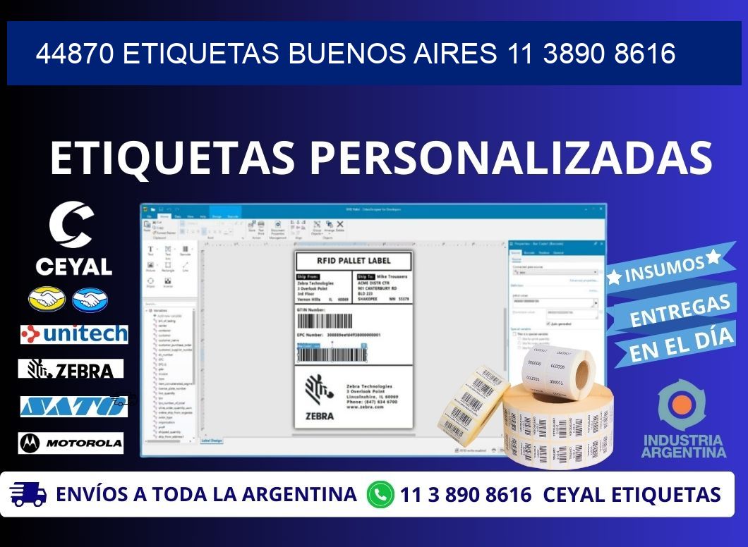 44870 ETIQUETAS BUENOS AIRES 11 3890 8616