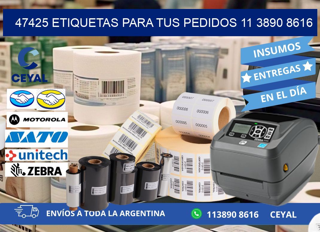47425 ETIQUETAS PARA TUS PEDIDOS 11 3890 8616