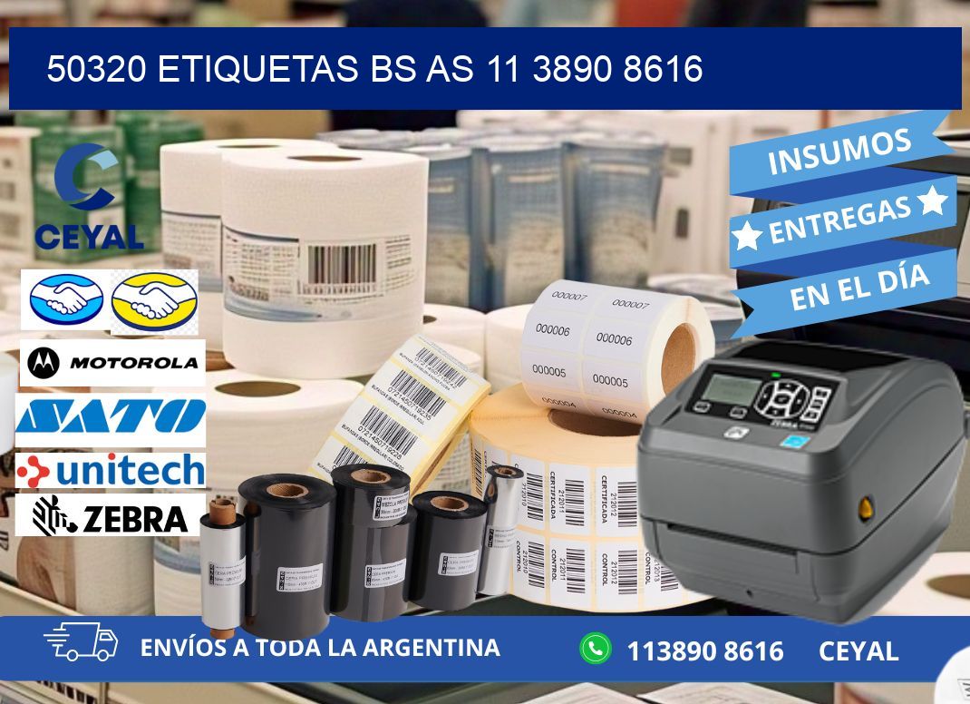 50320 ETIQUETAS BS AS 11 3890 8616