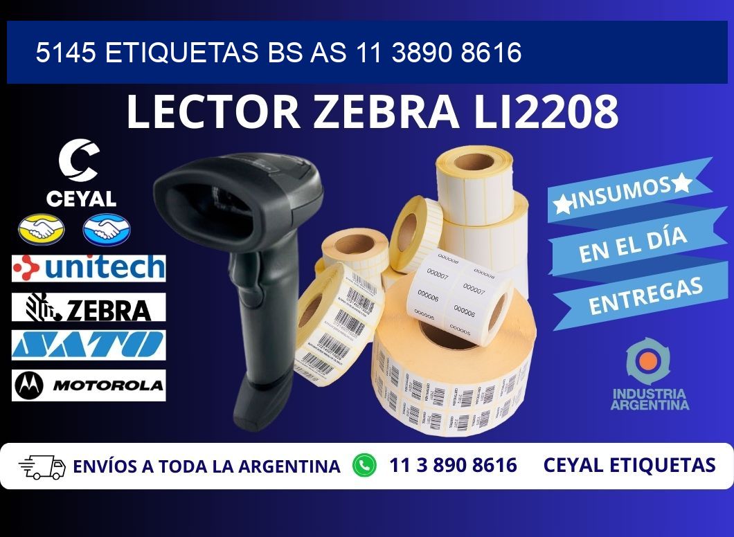 5145 ETIQUETAS BS AS 11 3890 8616
